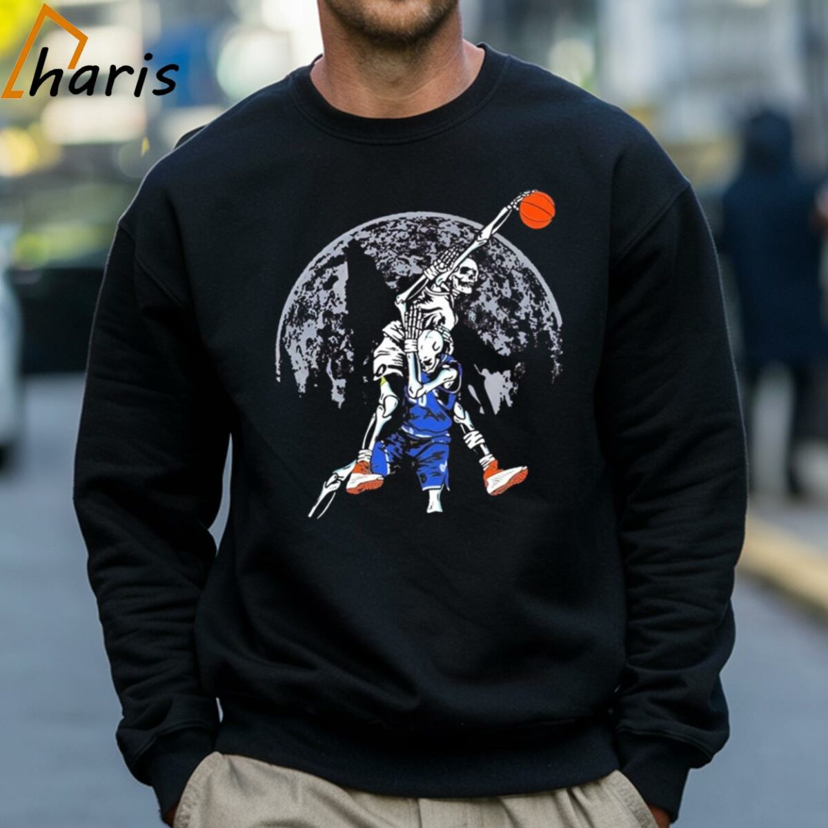 Minnesota Timberwolves Skeleton Dunk Shirt 4 Sweatshirt