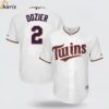 Minnesota Twins Brian Dozier Majestic Home Cool Base Replica Player Jersey Mens 1 jersey