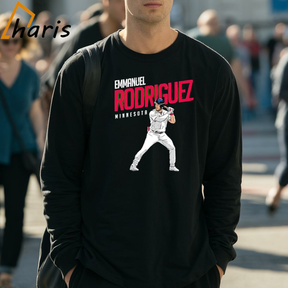 Minnesota Twins Emmanuel Rodriguez Baseball Player 2024 Shirt 3 Long Sleeve Shirt