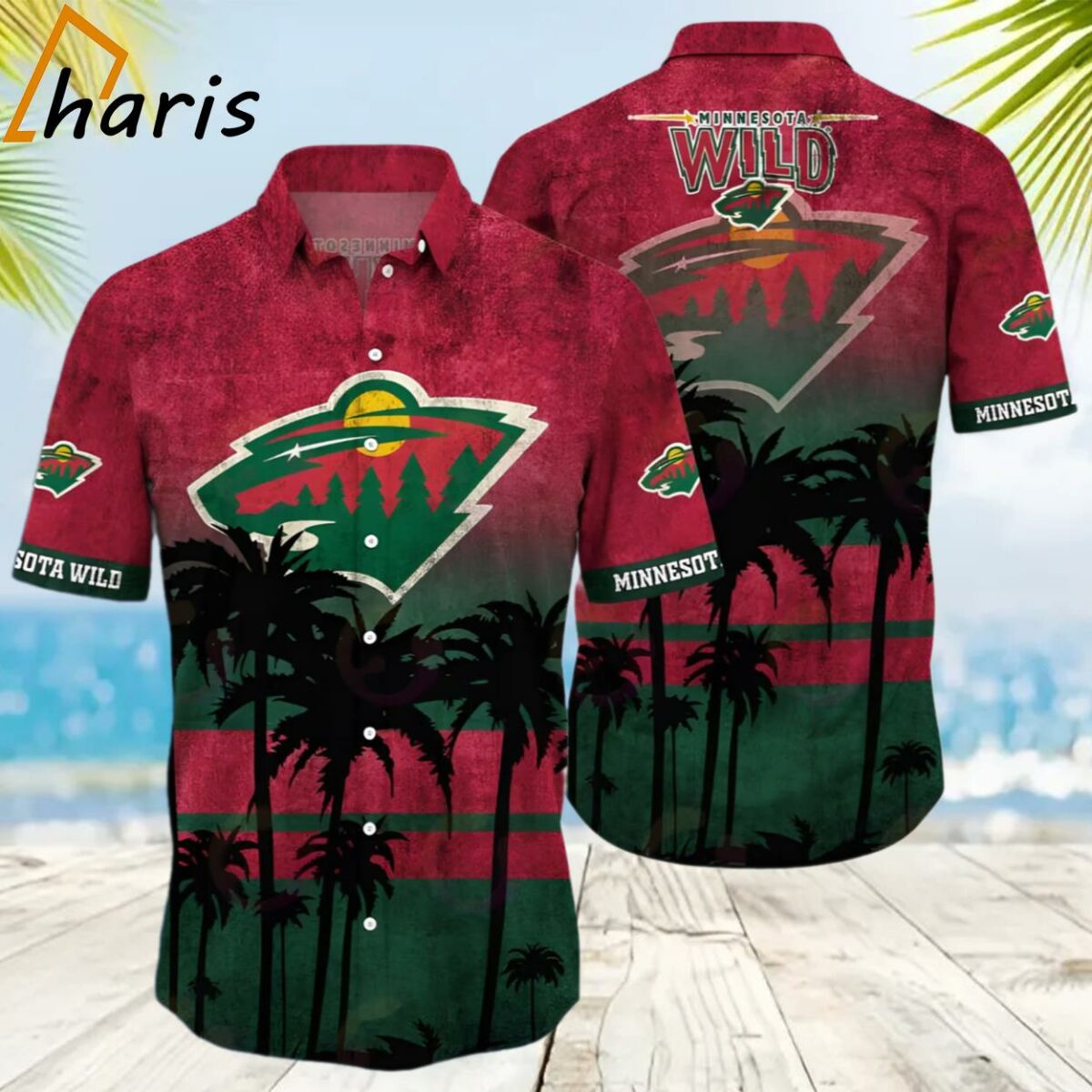 Minnesota Wild NHL Hawaiian Shirt Sports Team Gifts 2 2