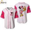 Minnie Mouse Vintage Pink White Baseball Jersey jersey jersey