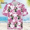 Minnie Purple Floral Pattern Hawaiian Shirt 2 2