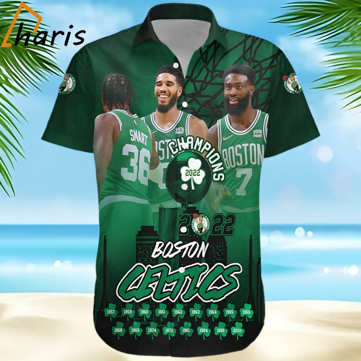 NBA Boston Celtics Celtic Pride Players Champions Hawaiian Shirt 1 1