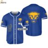 NCAA Pittsburgh Panthers Custom Name Blue Baseball Jersey jersey jersey