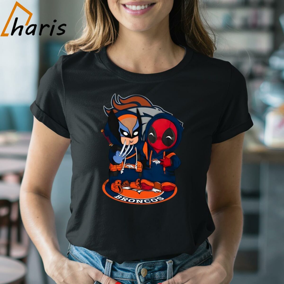 NFL Denver Broncos Deadpool T shirt 2 Shirt