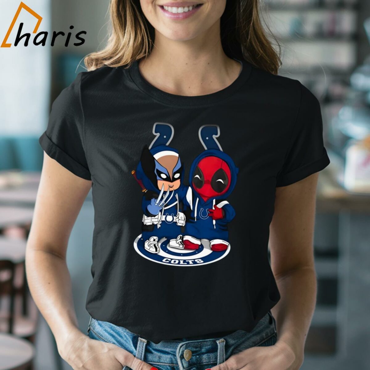 NFL Indianapolis Colts Deadpool T shirt 2 Shirt