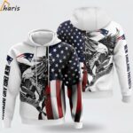 NFL New England Patriots USA Flag Eagle Stand Out In The Crowd 3D Hoodie 1 jersey