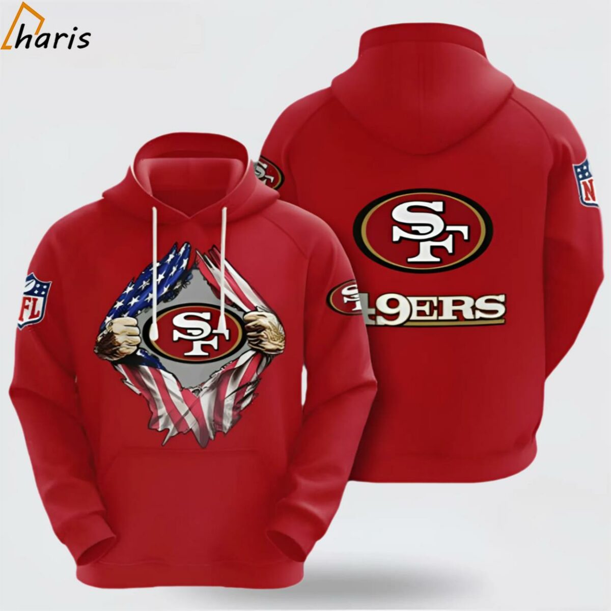 NFL San Francisco 49ers 3D Hoodie Gift For Sport Fan 1 jersey