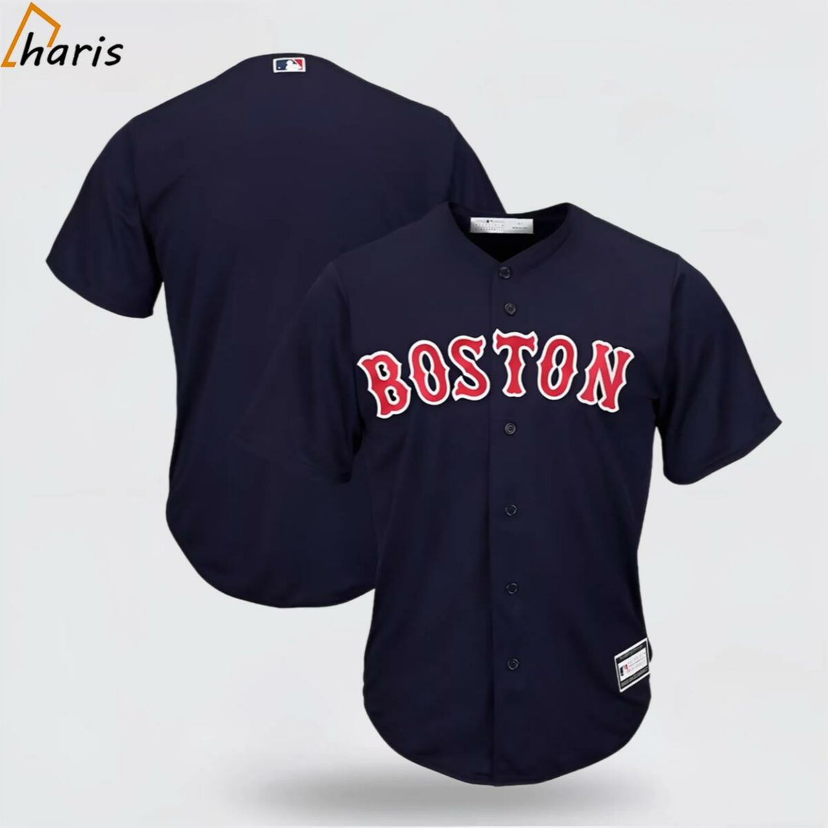 Navy Boston Red Sox Big And Tall Replica Team Jersey 1 jersey