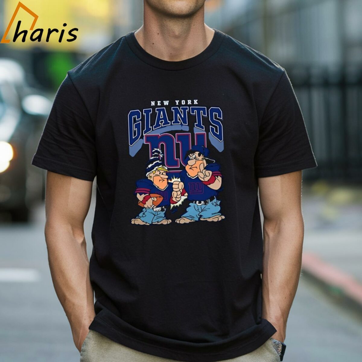 New York Giants Flintstones Football 2024 T shirt 1 Shirt
