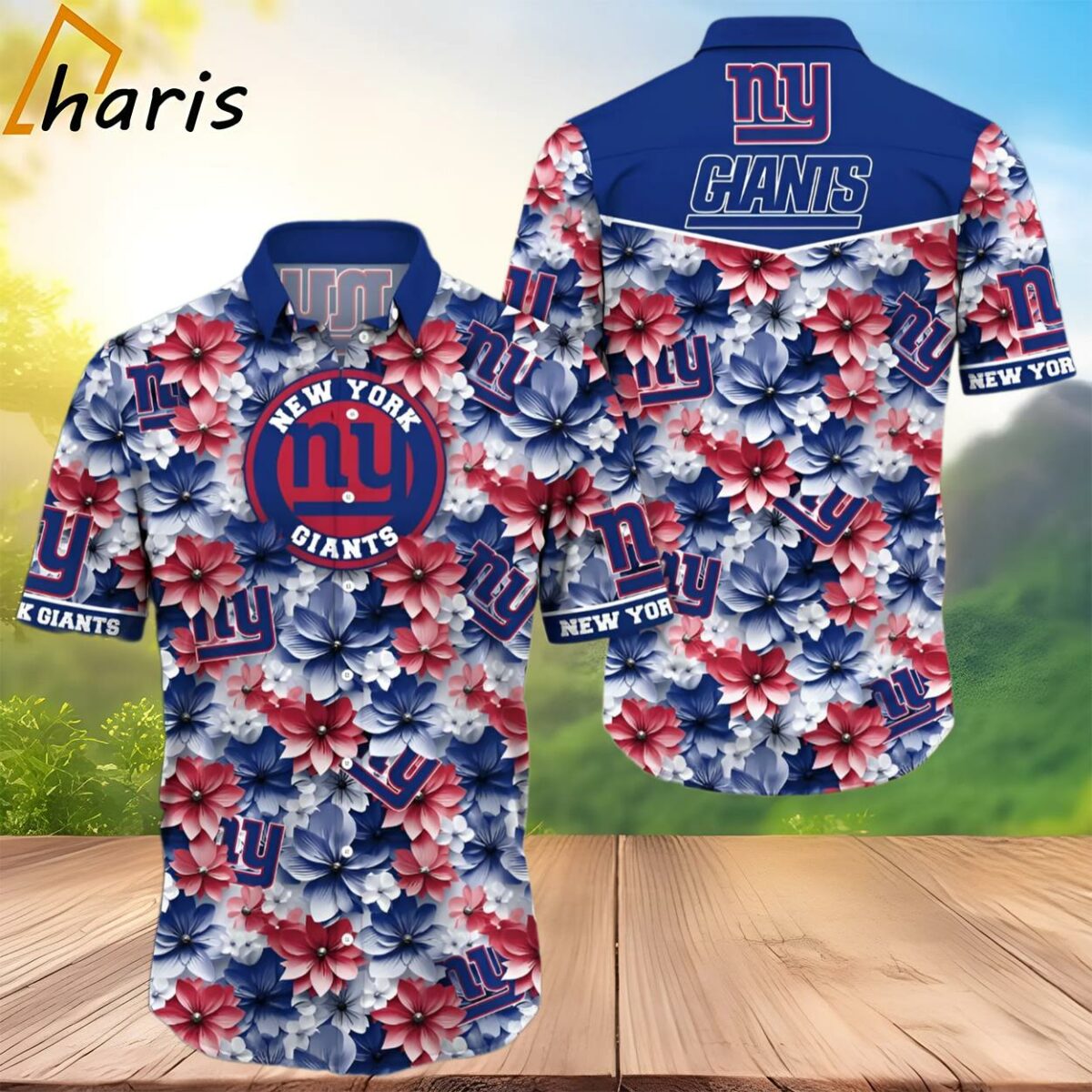 New York Giants Hawaiian Shirt Gift Men Women Gift 2 3