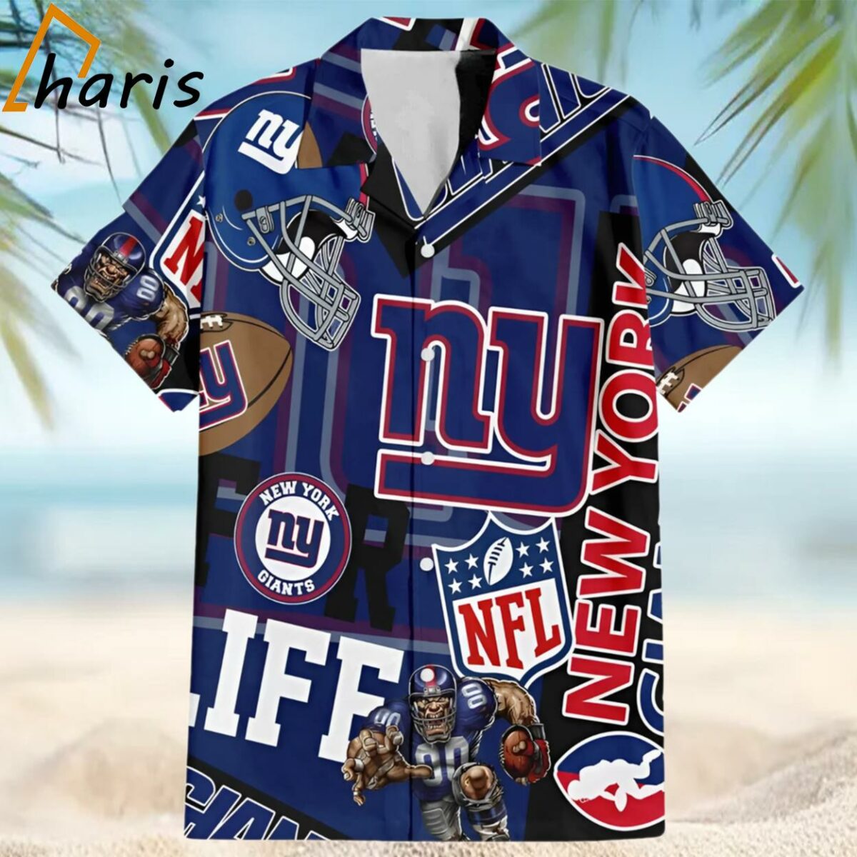 New York Giants NFL Summer Hawaiian Shirt 1 1