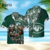 New York Jets NFL Floral Summer Hawaiian Shirt 1 1