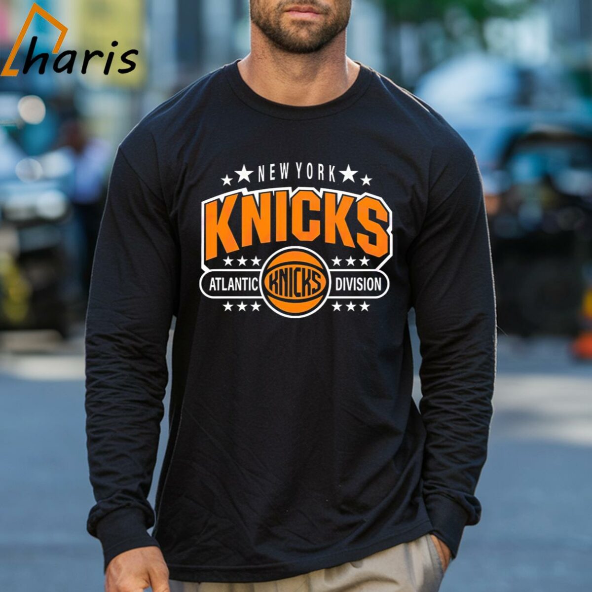 New York Knicks Atlantic Division Shirt 3 Long sleeve shirt 1