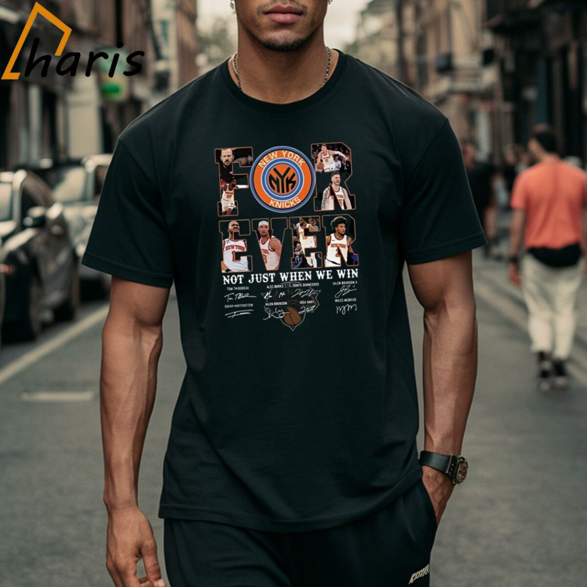 New York Knicks Fan Forever Not Just When We Win 2024 Player Sign T shirt 2 Shirt
