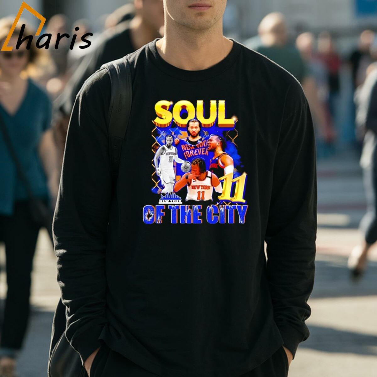 New York Knicks Jalen Brunson 11 Soul Of The City Shirt 3 Long Sleeve Shirt