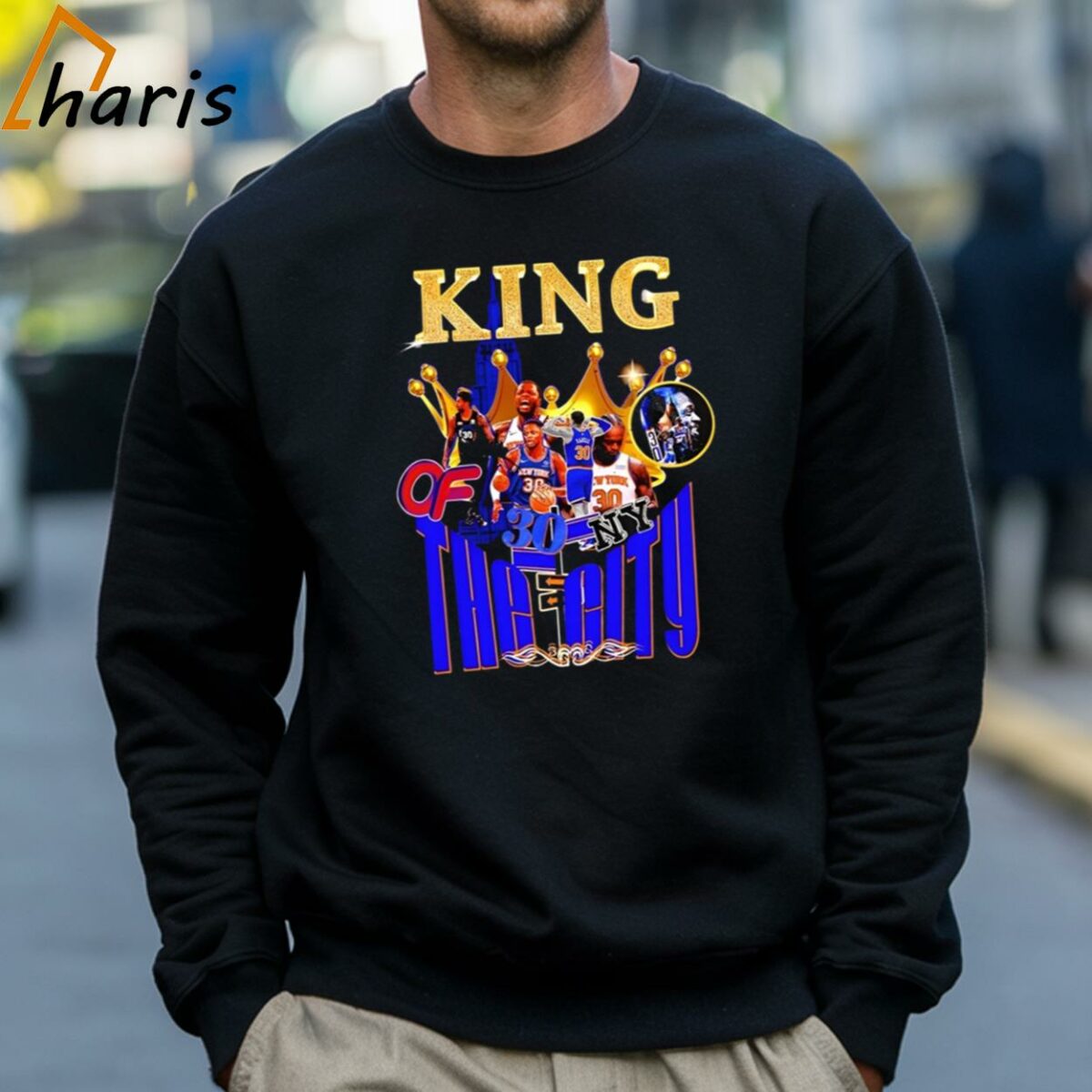 New York Knicks Julius Randle 30 King Of The City Shirt 4 Sweatshirt