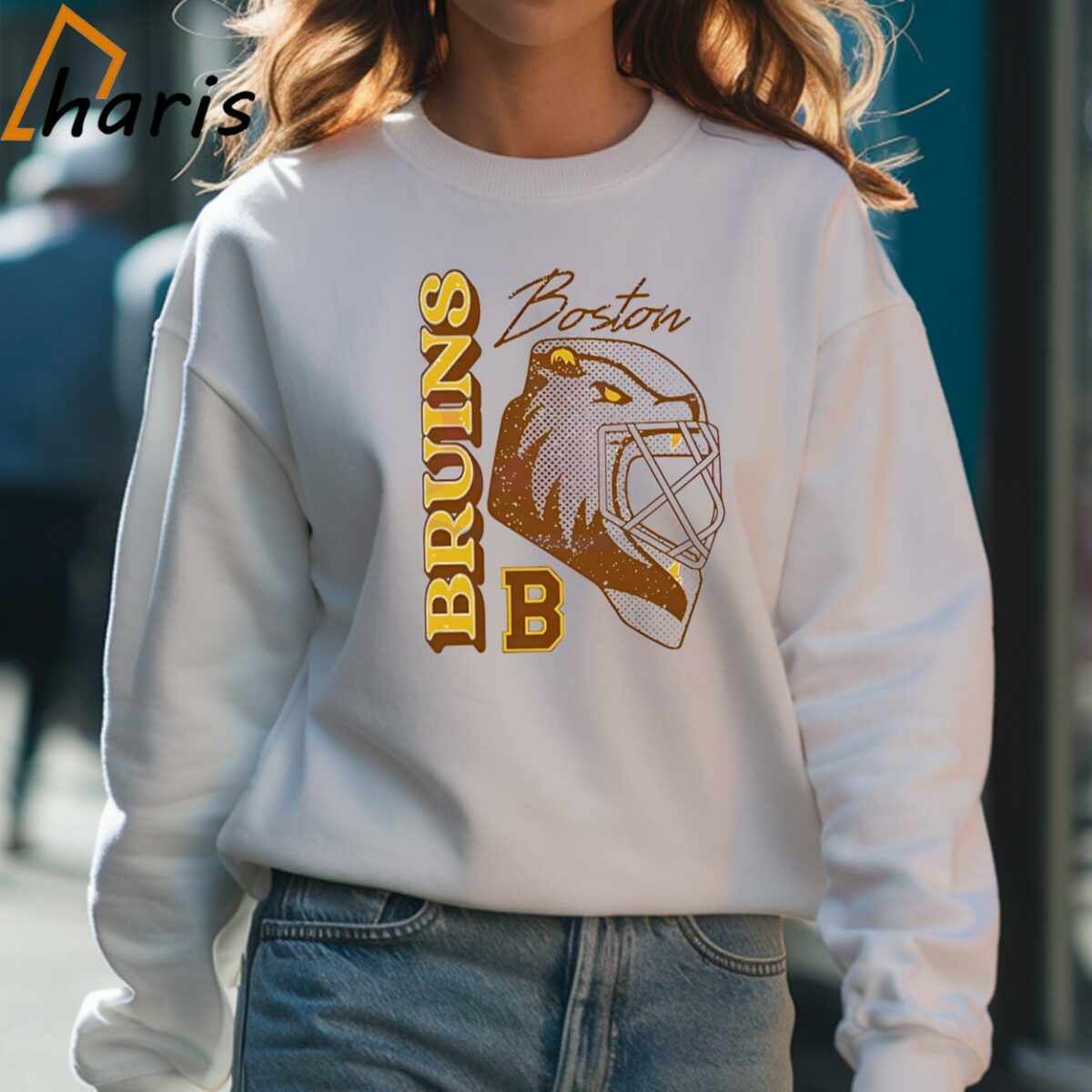 Nhl Boston Bruins Hockey Logo Shirt 4 Sweatshirt