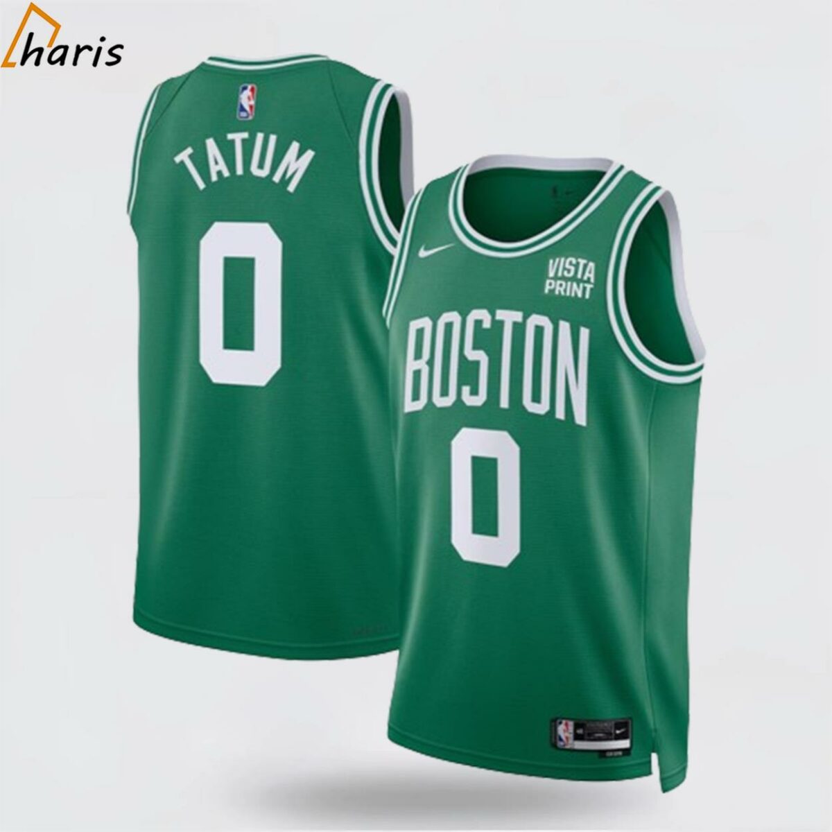 Nike Jayson Tatum Kelly Green Boston Celtics Swingman Badge Player Jersey 1 jersey