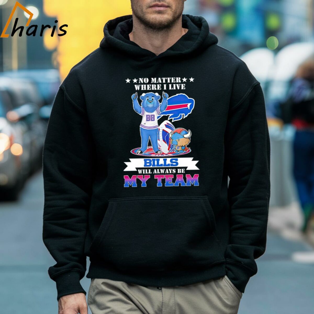No Matter Where I Live Buffalo Bills Will Always Be My Team Shirt 5 Hoodie