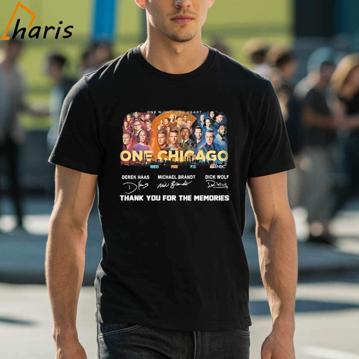One Night One Heart One Chicago Members Thank You For The Memories T Shirt 1 shirt