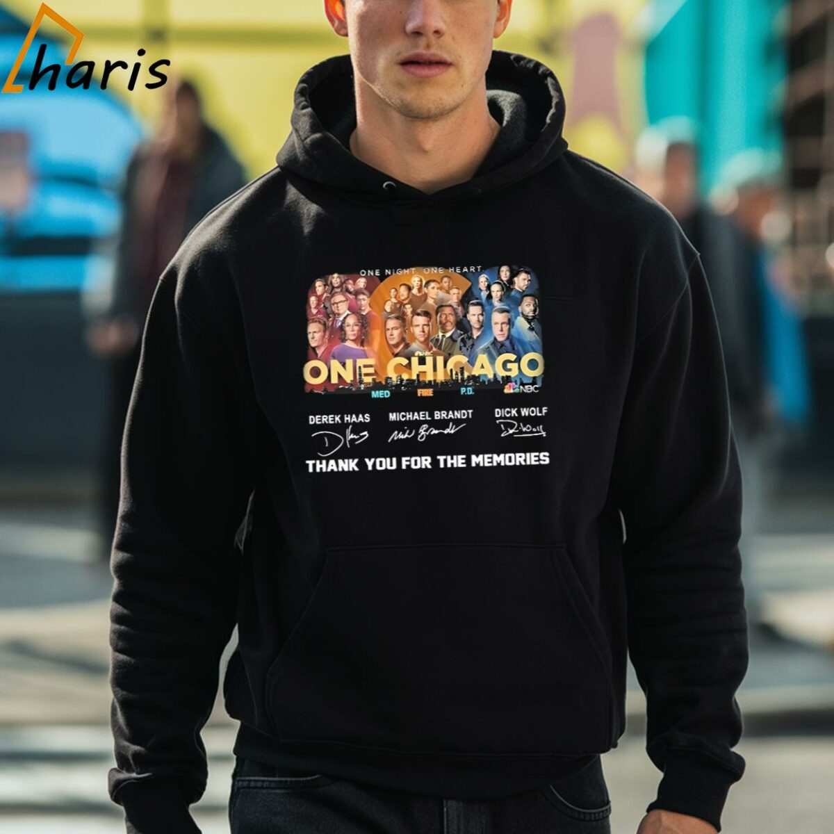 One Night One Heart One Chicago Members Thank You For The Memories T Shirt 3 hoodie