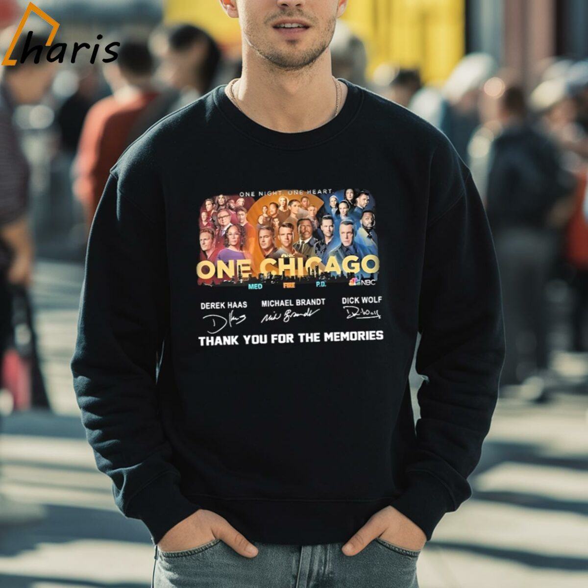 One Night One Heart One Chicago Members Thank You For The Memories T Shirt 5 sweatshirt