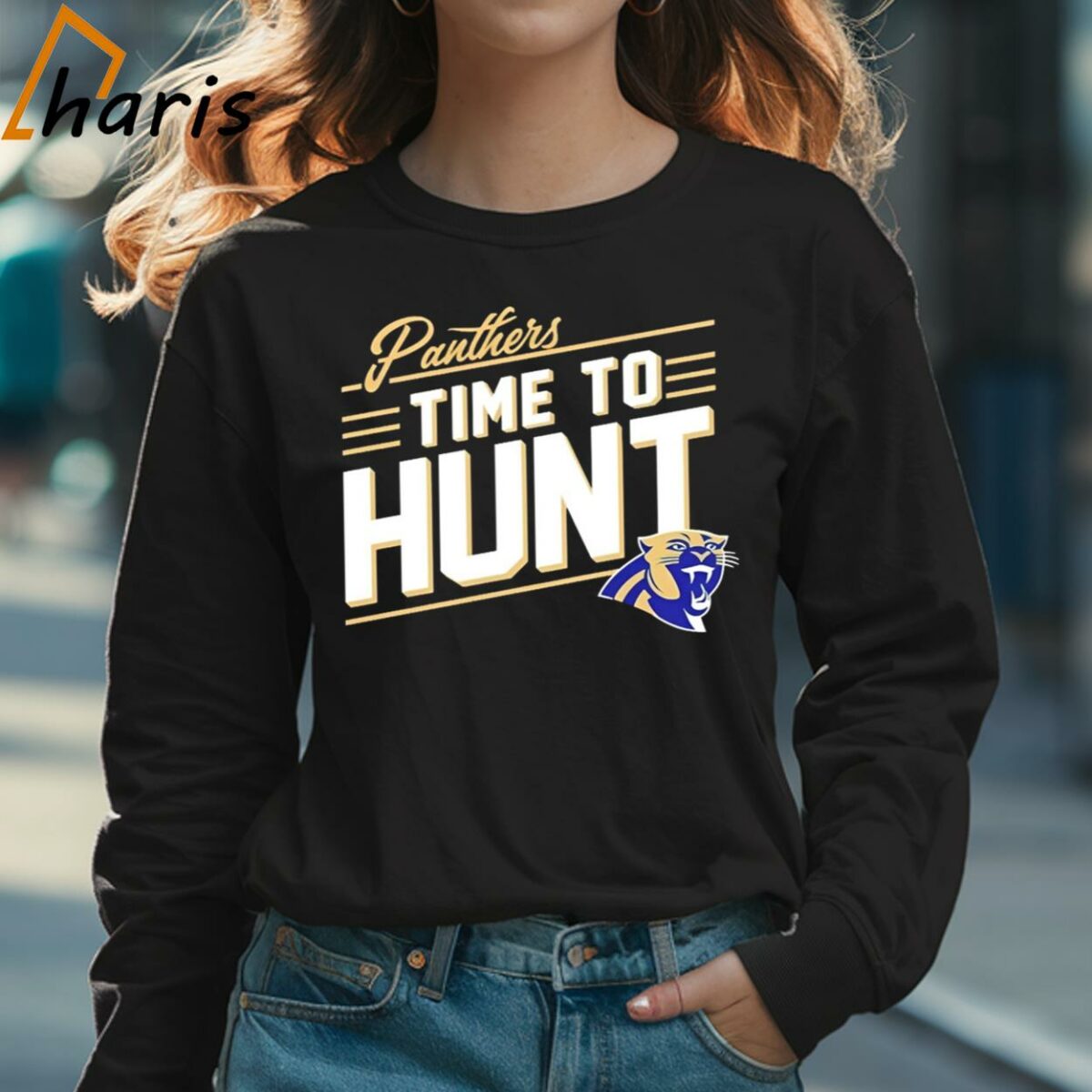 Panthers Time To Hunt Hockey Shirt 3 Long sleeve shirt