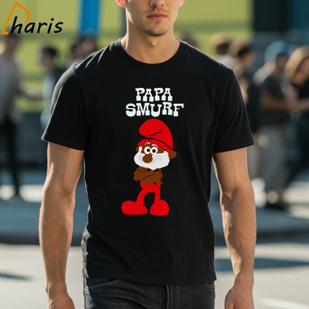 Papa Smurf Dad Gift Shirt 1 shirt