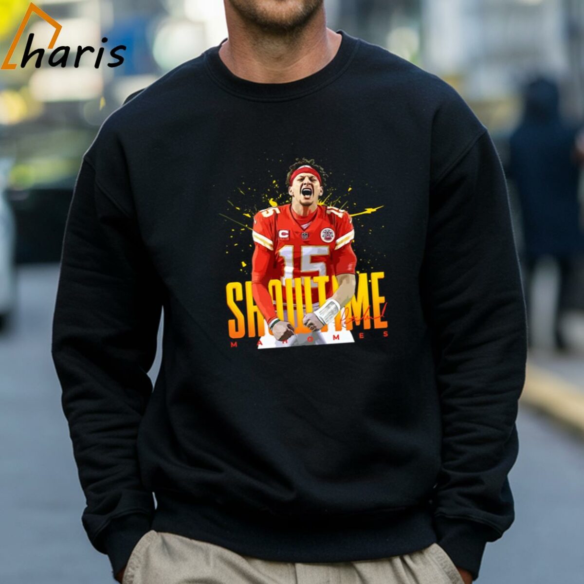 Patrick Mahomes 15 Kansas City Chiefs T Shirt 4 Sweatshirt