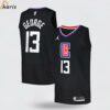 Paul George LA Clippers Jordan Brand Nike Swingman Player Jersey Black 1 jersey