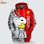 Peanut Snoopy Red 3D All Over Print Hoodie 1 jersey