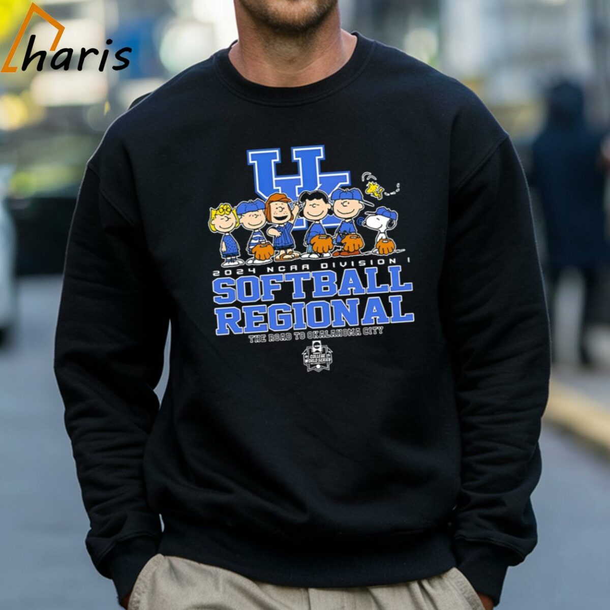 Peanuts Characters 2024 Ncaa Division I Softball Regional Kentucky Wildcats Logo Shirt 4 Sweatshirt