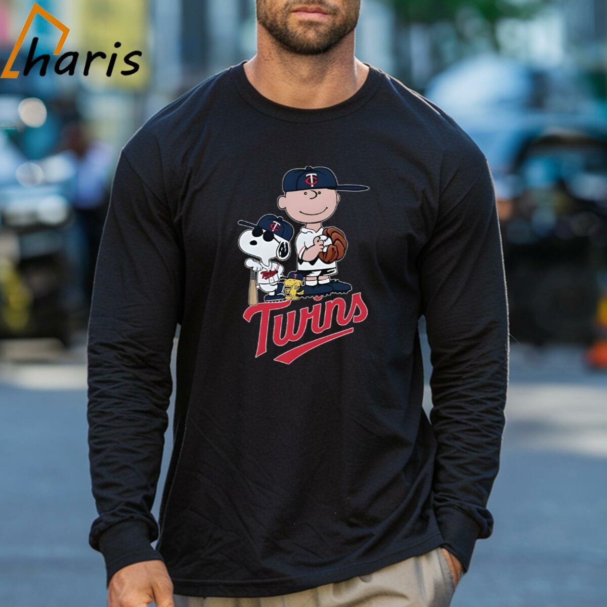 Peanuts Characters Minnesota Twins Shirt 3 Long sleeve shirt