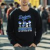 Peanuts Characters Walking Forever Not Just When We Win LA Dodgers Shirt 5 sweatshirt