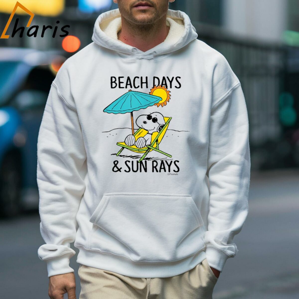 Peanuts Snoopy Beach Days Sun Rays T Shirt 5 Hoodie