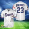 Peanuts Snoopy Texas Rangers Baseball Jersey 1.1 1