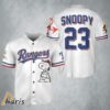 Peanuts Snoopy Texas Rangers Baseball Jersey 2 2