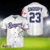 Peanuts Snoopy Texas Rangers Baseball Jersey 3 3