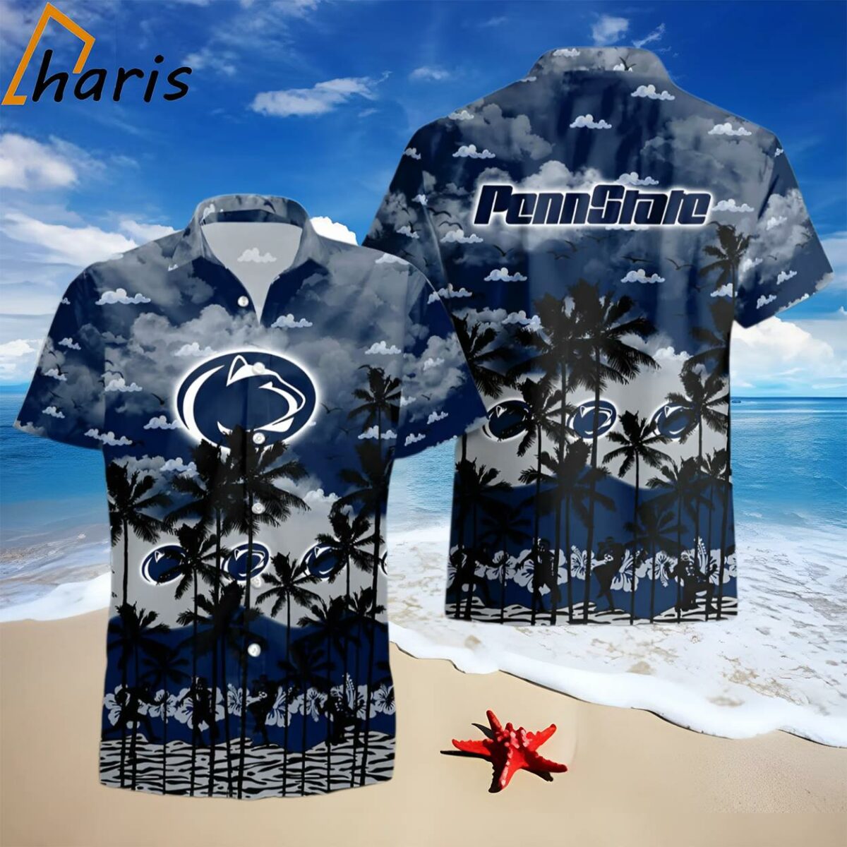 Penn State Nittany Lions Hawaiian Shirt 1 1