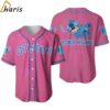 Personalized Disney Funny Stitch Blue Pink Baseball Jersey jersey jersey