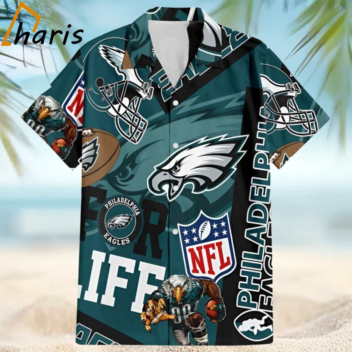 Philadelphia Eagles NFL Summer Hawaiian Shirt 1 1