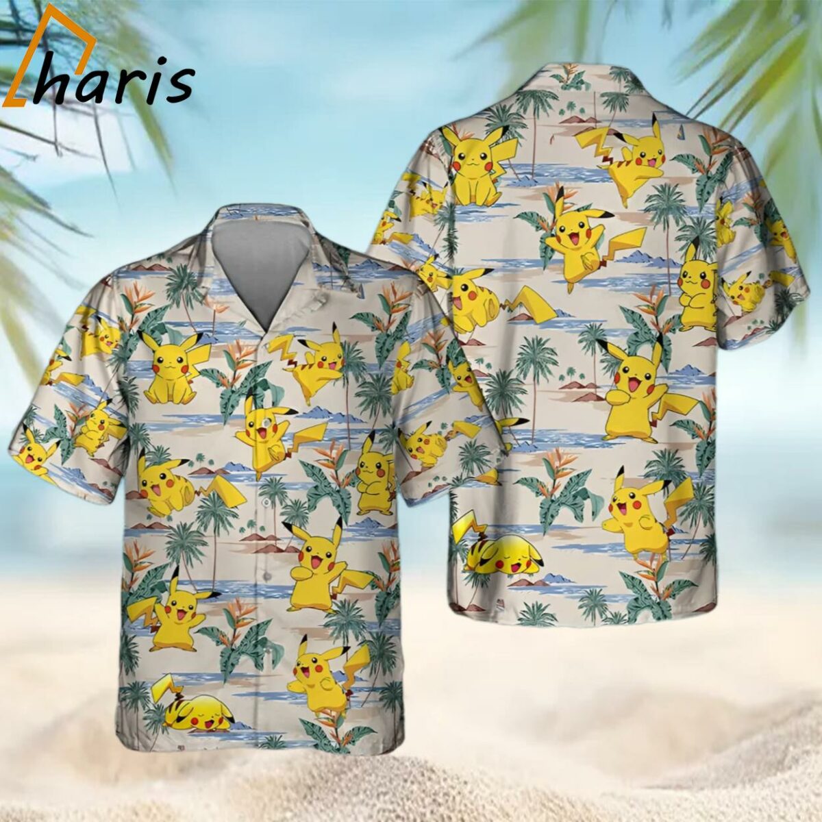 Pikachu Summer Vacation Beach Family Hawaiian Shirt Summer Beach Best Gift 1 1