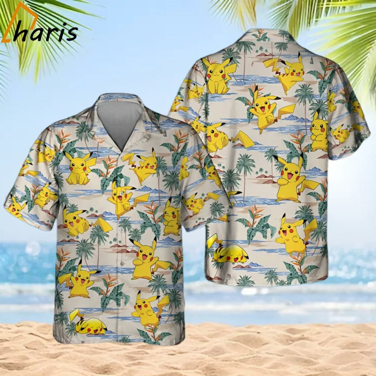 Pikachu Summer Vacation Beach Family Hawaiian Shirt Summer Beach Best Gift 2 2