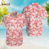 Pink Flamingo Themed Hawaiian Shirt Unique Stylis Design 1 1