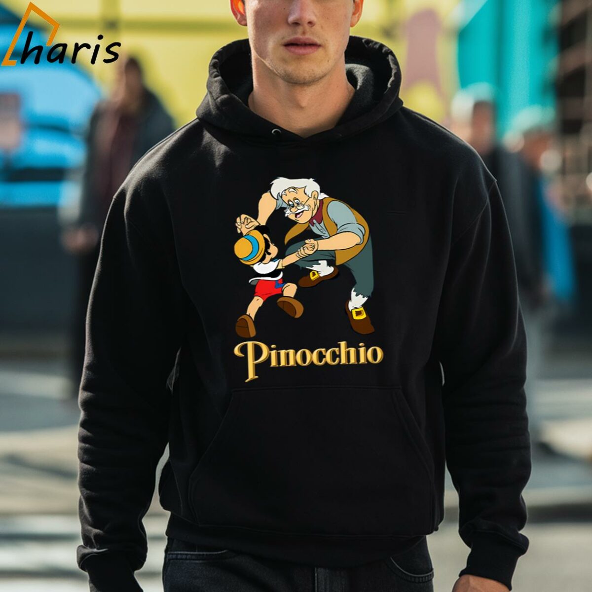 Pinocchio And Grand Dad Geppetto T shirt 3 hoodie