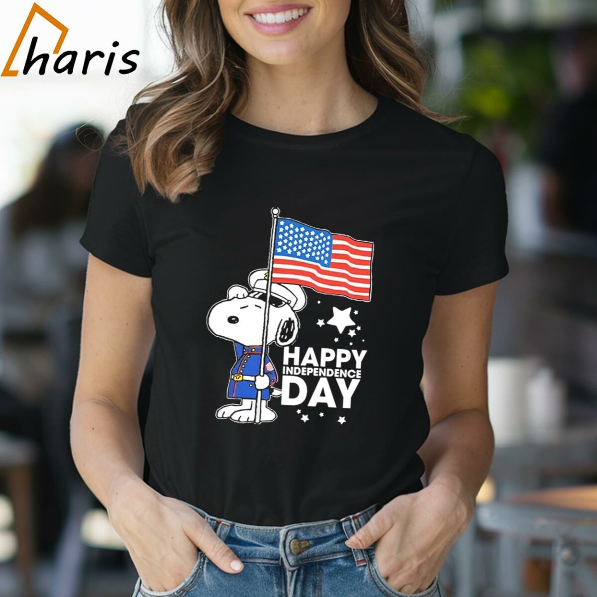 Police Snoopy American Flag Happy Independence Day Shirt 1 Shirt