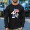 Police Snoopy American Flag Happy Independence Day Shirt 3 Long sleeve shirt