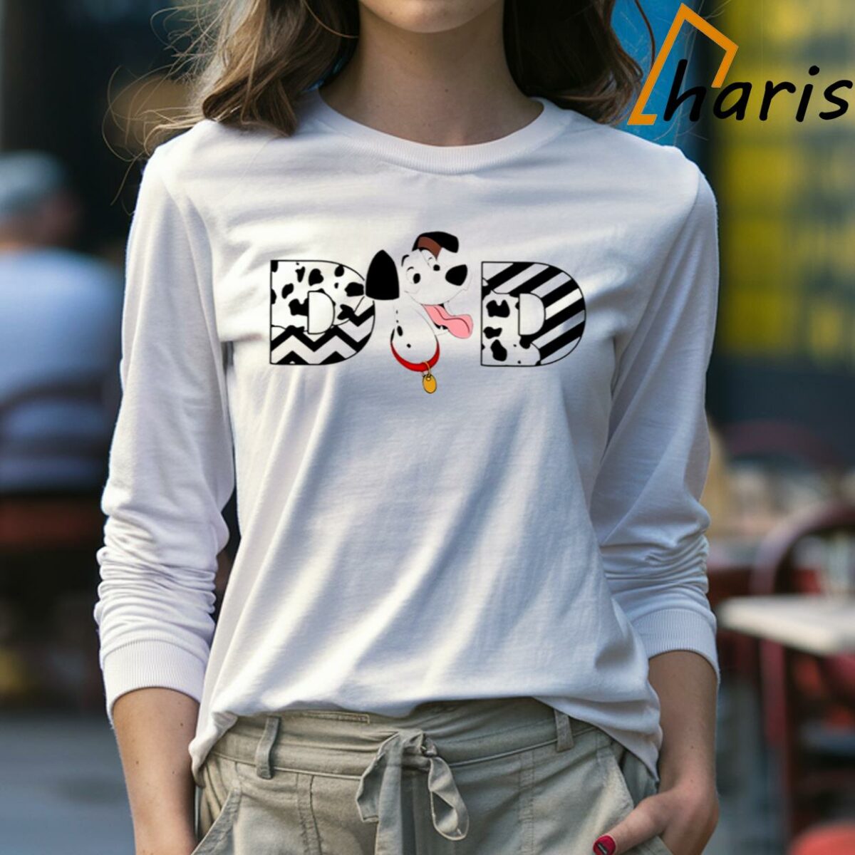Pongo Dad Disney 101 Dalmatians Pongo Perdita Shirt 4 Long sleeve Shirt