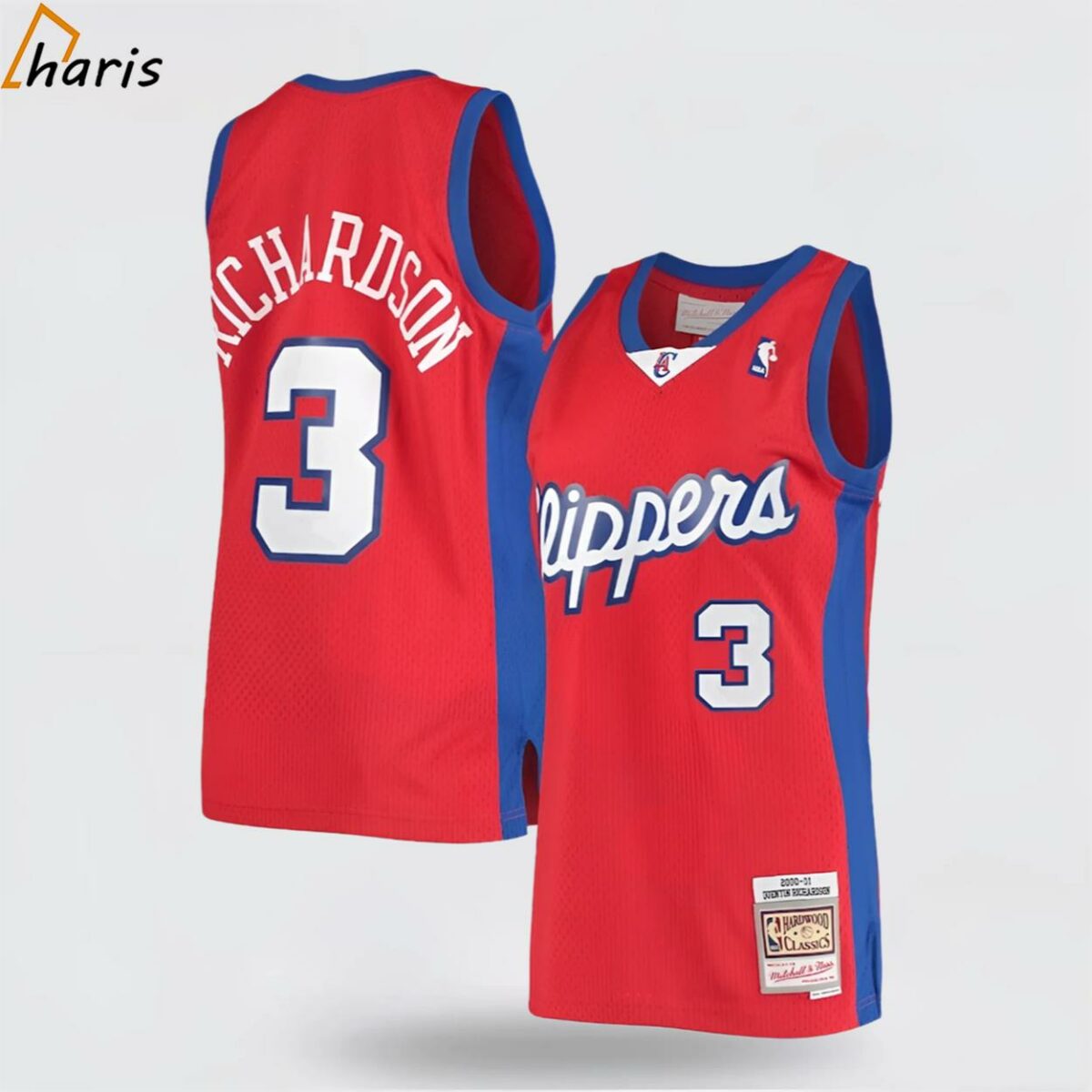 Quentin Richardson LA Clippers Mitchell And Ness Hardwood Classics Swingman Jersey Red 1 jersey